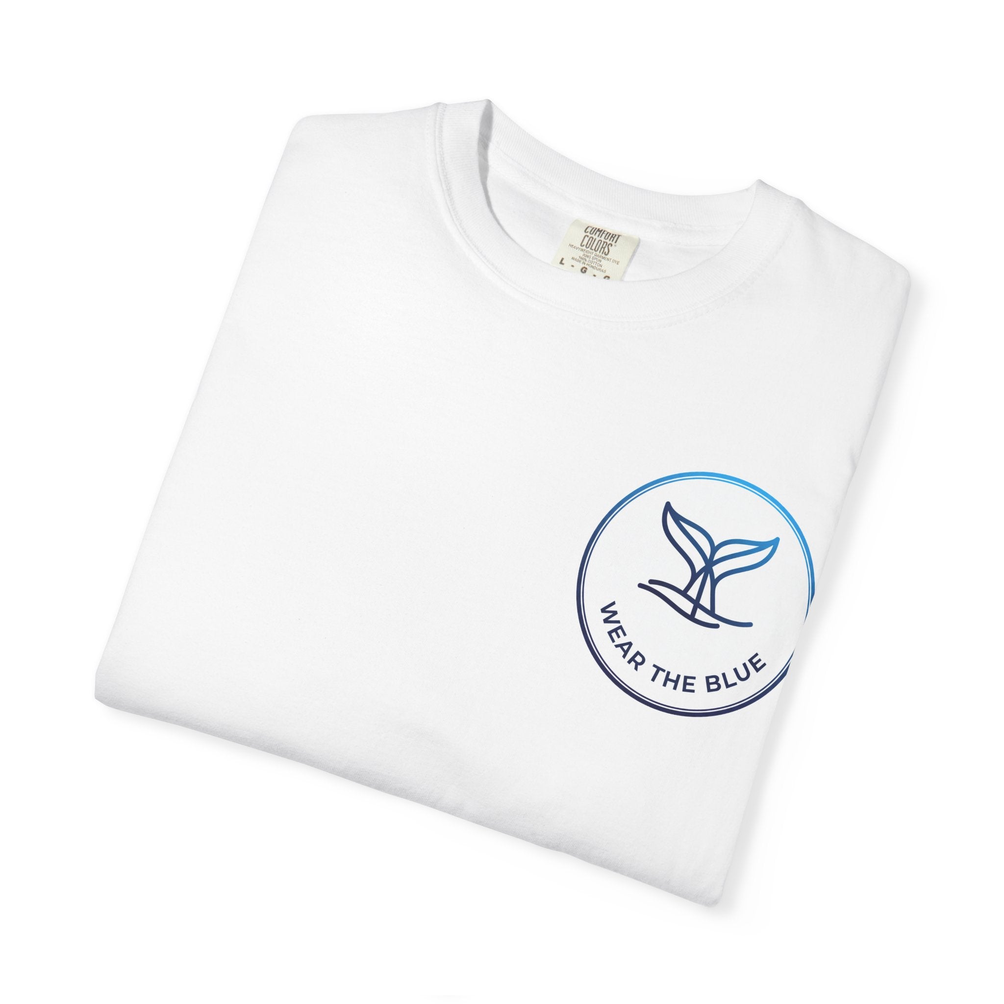 Whale Conservation T-Shirt — 'Protect the Ocean' Illustrated Whale Tee
