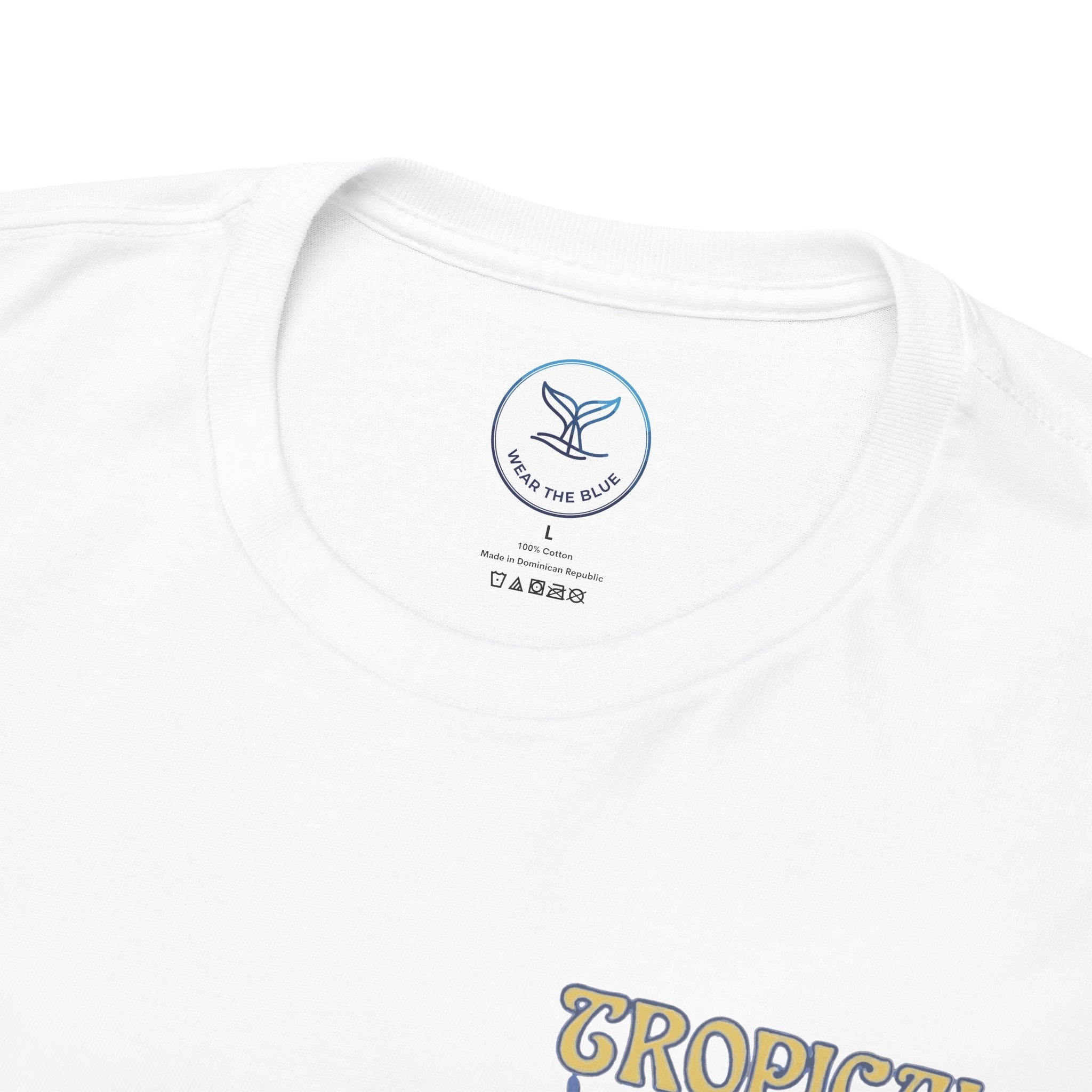 Unisex Cotton Dual-Print "Protect Our Oceans" T-Shirt