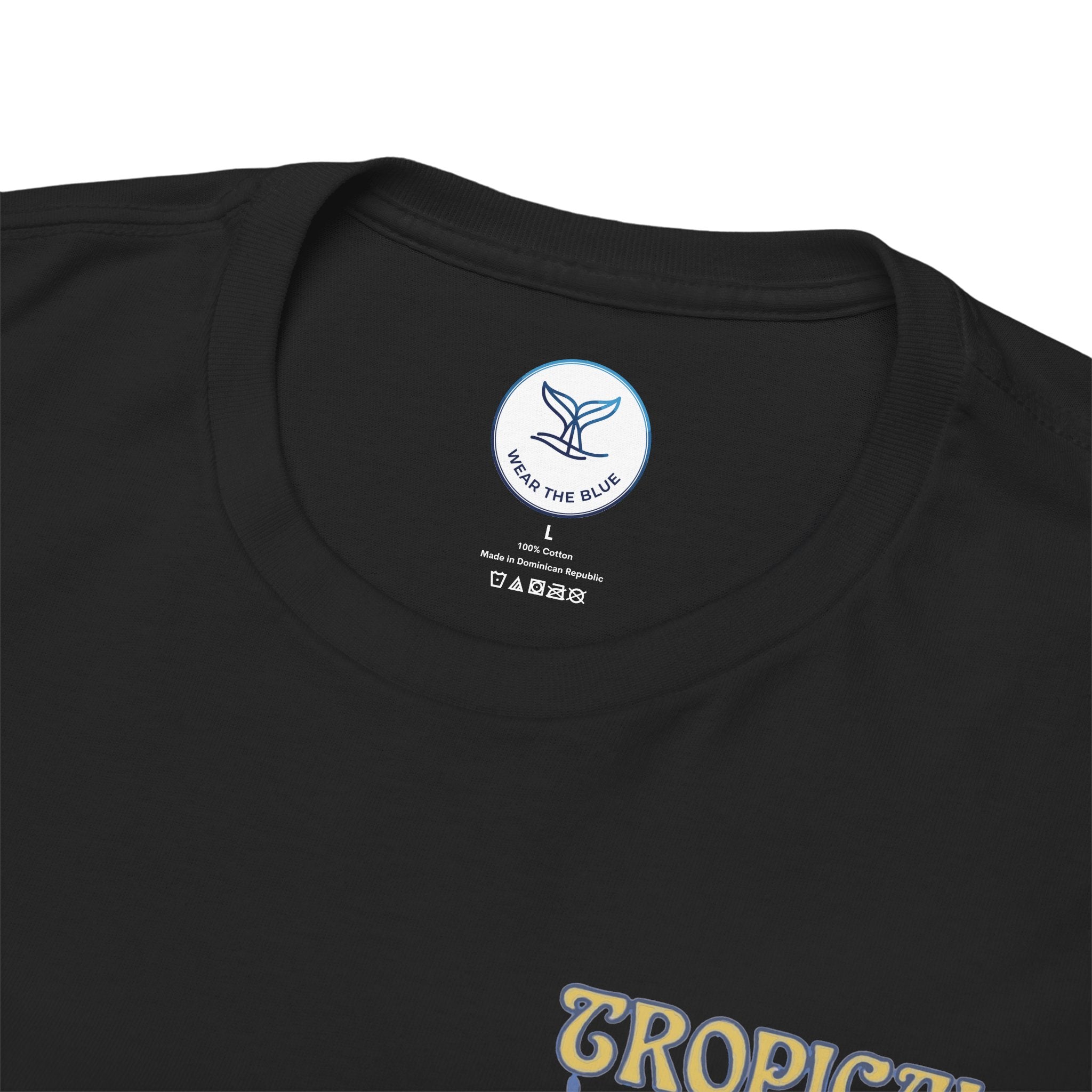 Unisex Cotton Dual-Print "Protect Our Oceans" T-Shirt