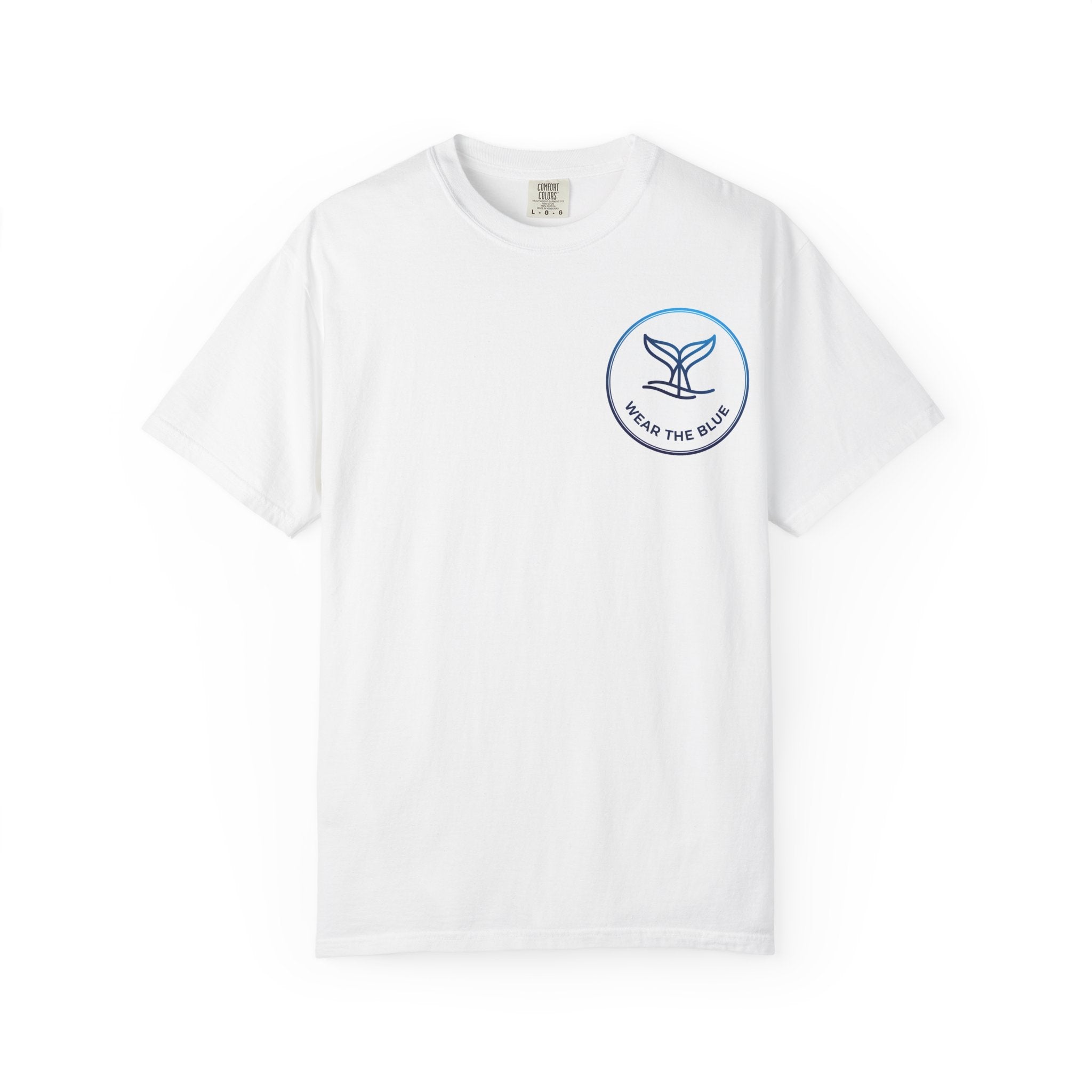 Whale Conservation T-Shirt — 'Protect the Ocean' Illustrated Whale Tee