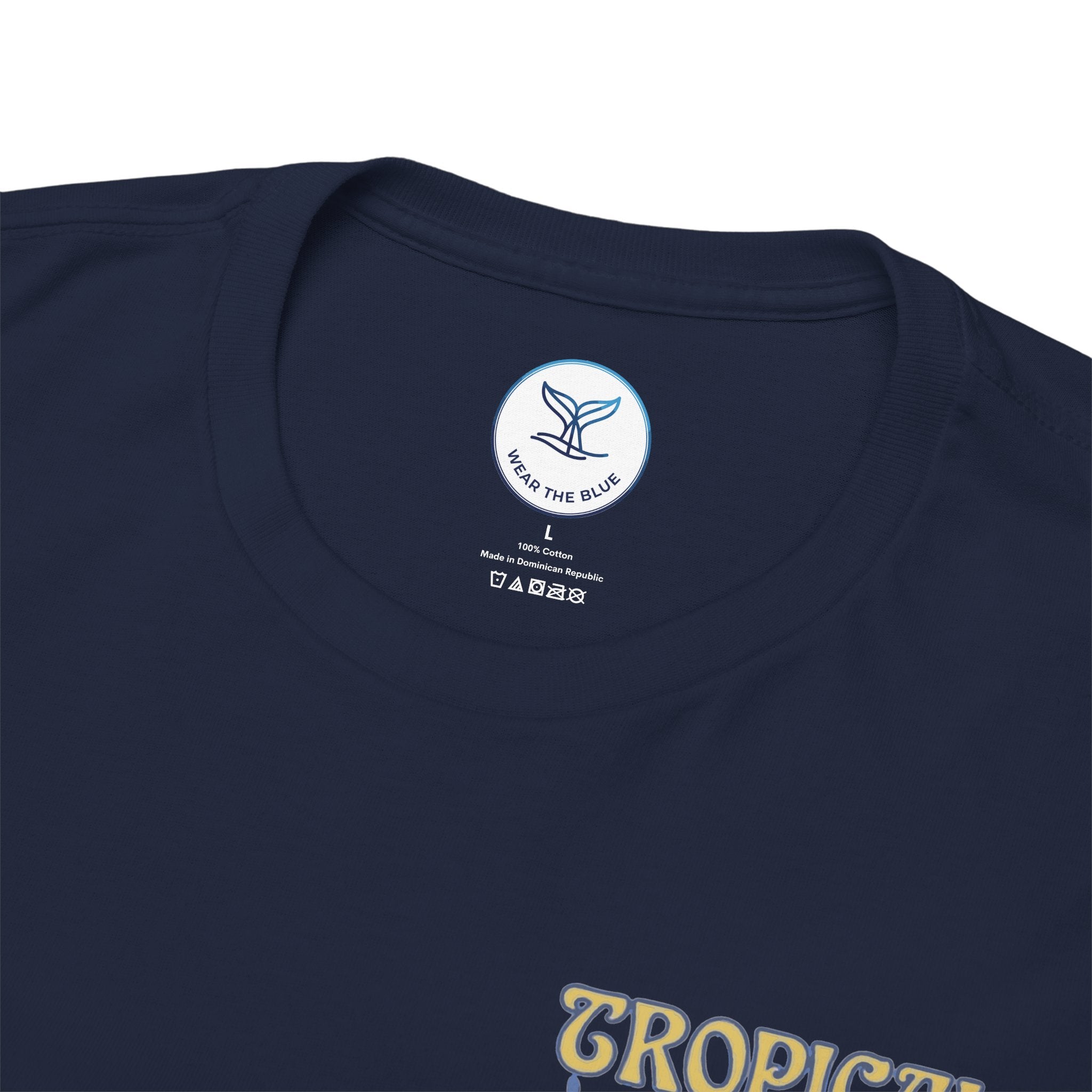 Unisex Cotton Dual-Print "Protect Our Oceans" T-Shirt