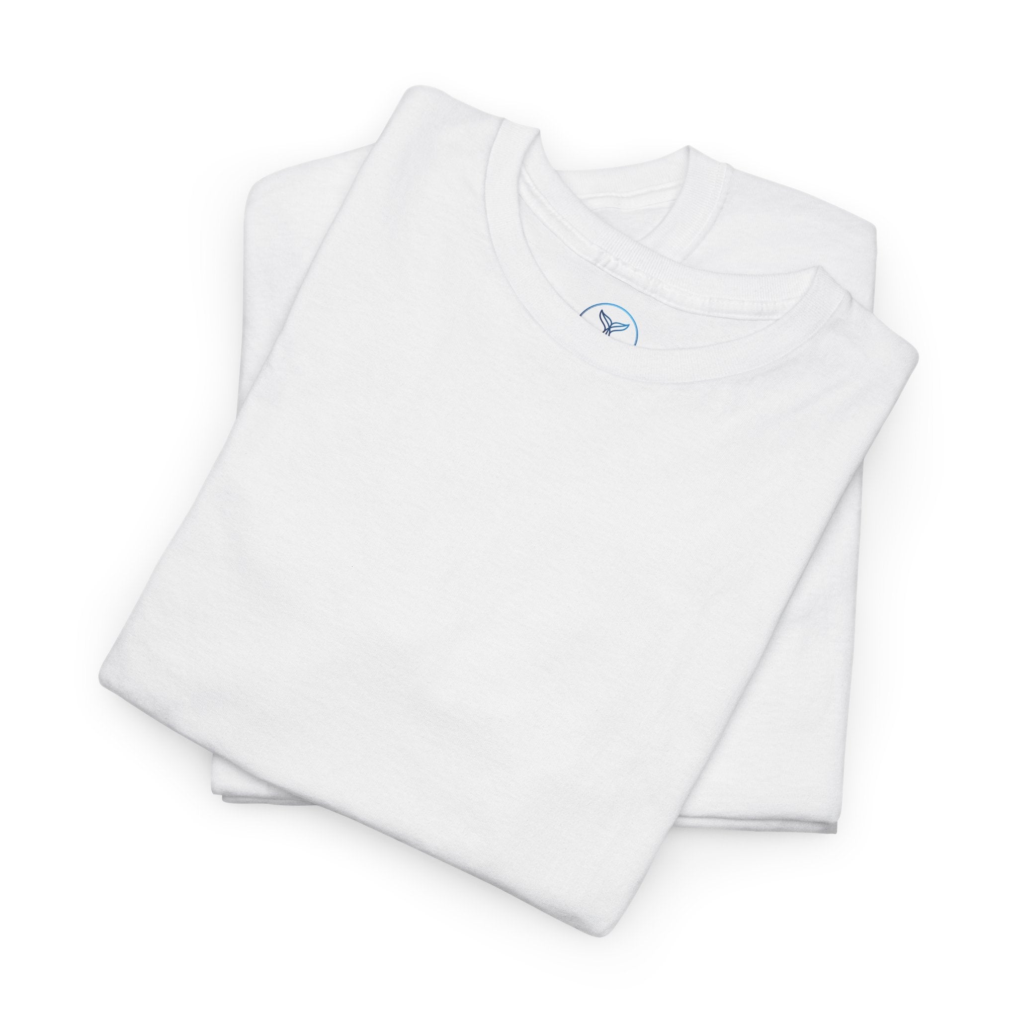 Unisex Cotton Backprint "Save The Whales" T-Shirt