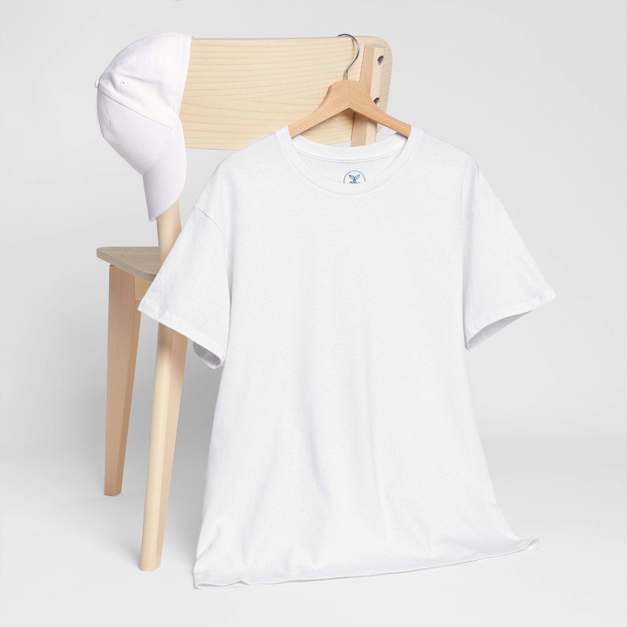 Unisex Cotton Backprint "Save The Whales" T-Shirt