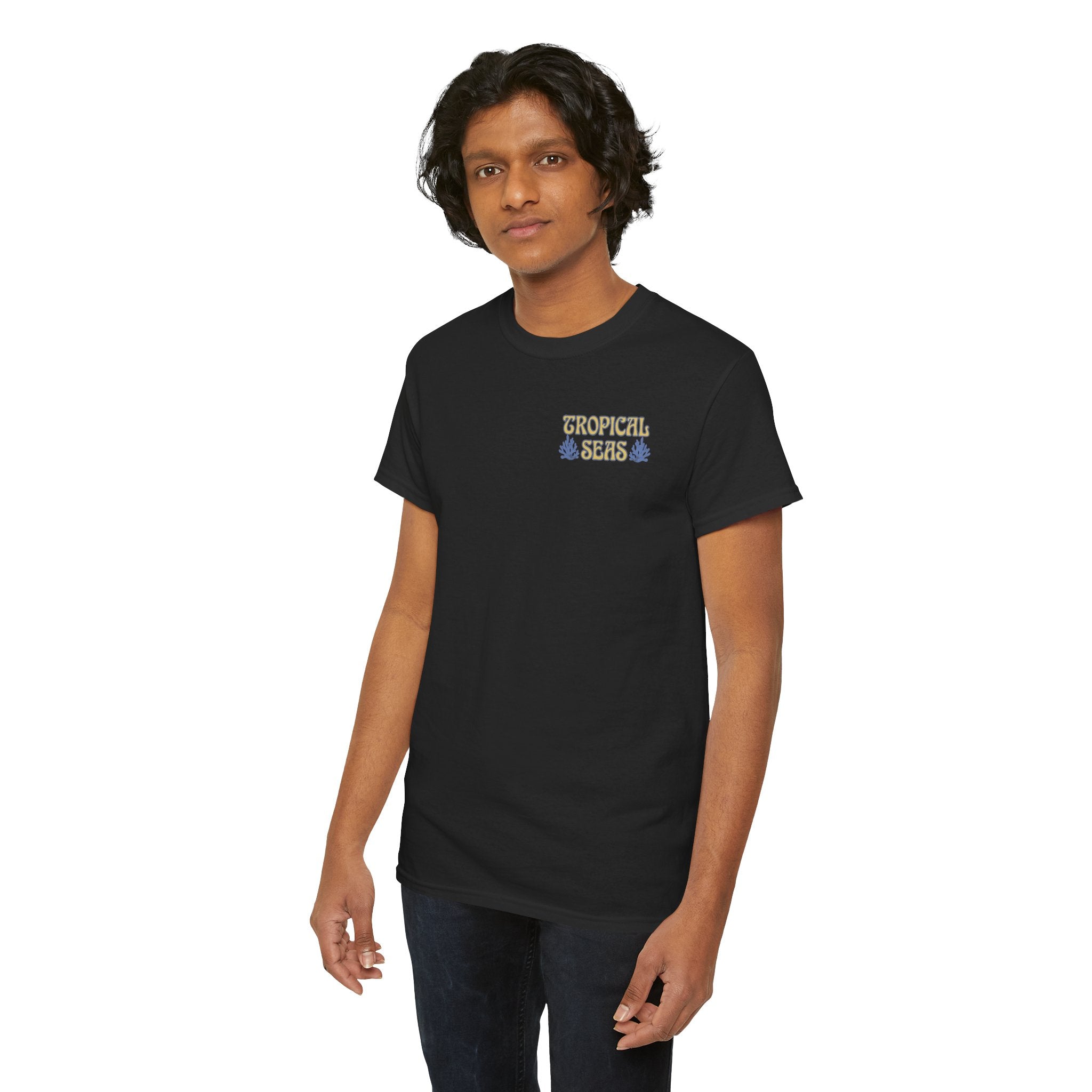 Unisex Cotton Dual-Print "Protect Our Oceans" T-Shirt