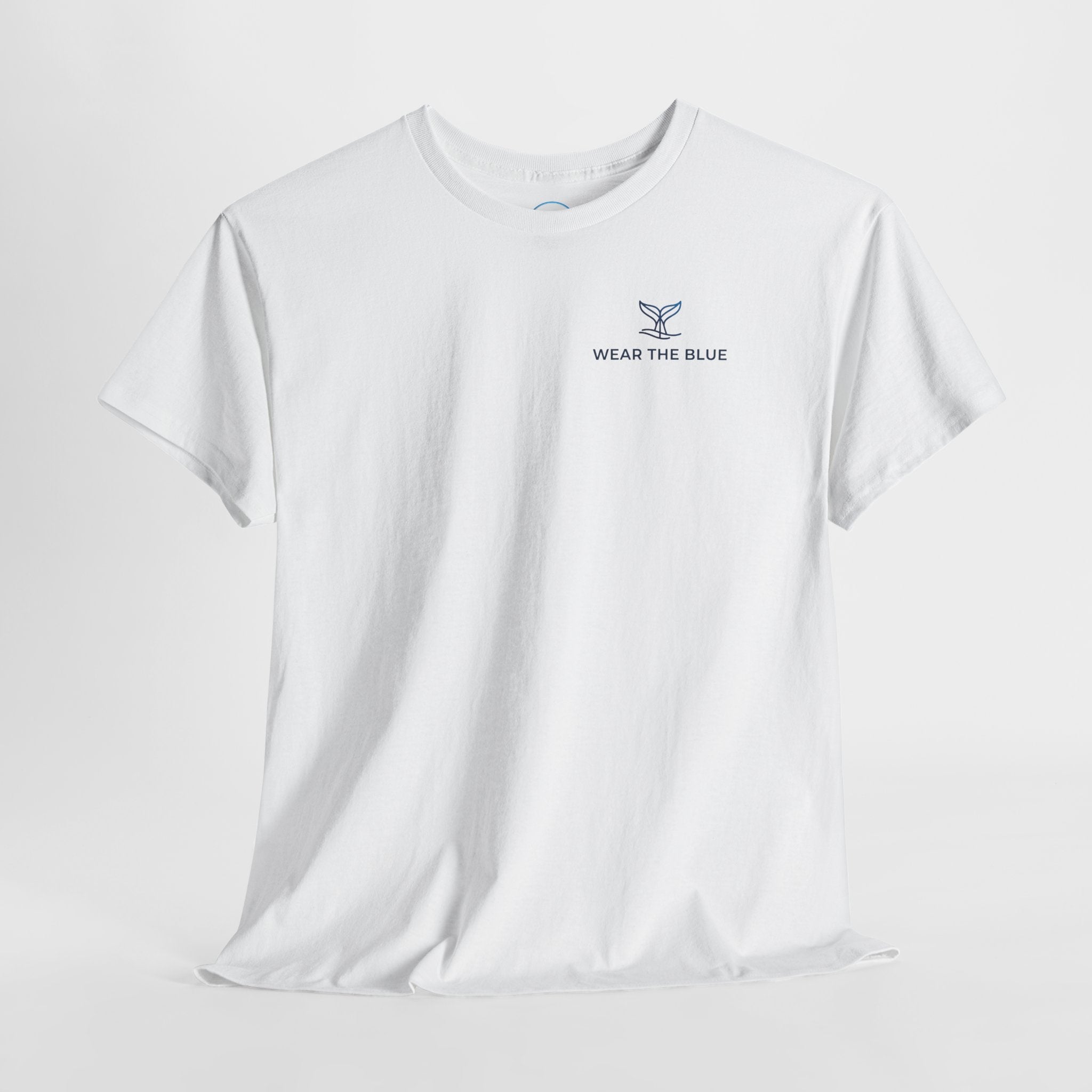 Unisex Cotton Dual-Print "Save The Whales" T-Shirt